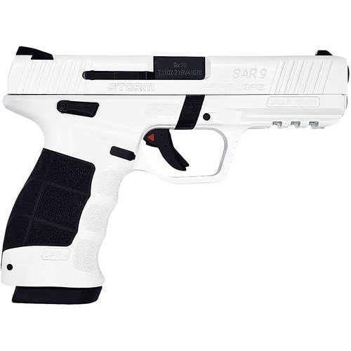 SAR USA SAR9 Storm Pistol 9mm Luger 4.4" Barrel 17Rd Black & White Finish - Buy A Gun