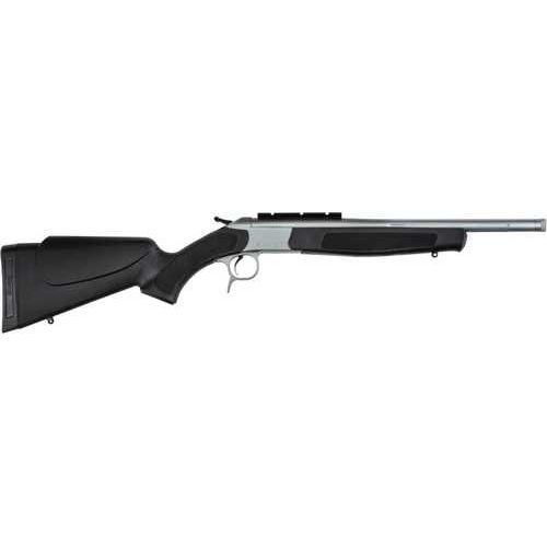 CVA Scout Single Shot Compact Rifle .350 Legend 20" Barrel 1 Round Capacity Black Synthetic Stock Stainless Steel Finish