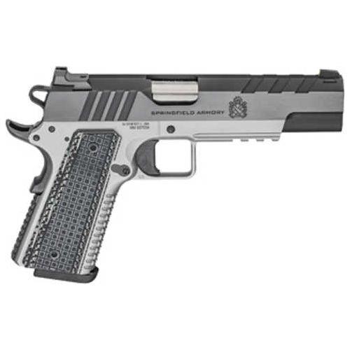 Springfield Emissary 1911 Pistol 9mm Luger 5" Barrel 9Rd Stainless Finish - Buy A Gun