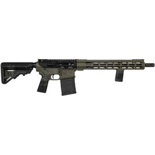 Diamondback DB10 Rifle 308 Winchester 16" Barrel 20Rd Black & Green Finish