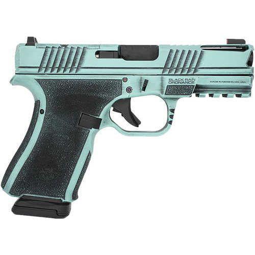 Black Rain Ordnance Frontline+ Pistol 9mm Luger 4" Barrel 15Rd Robin's Egg Blue Finish - Buy A Gun