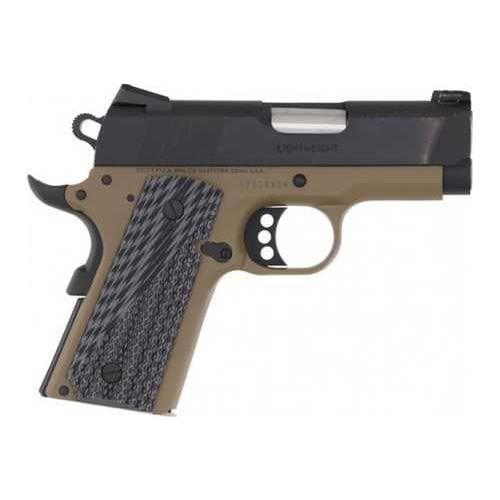 Colt Defender Pistol 45 ACP 3" Barrel 7Rd Black Slide Flat Dark Earth Finish - Buy A Gun