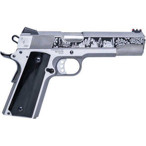 CNC Firearms Colt 1911 Western Spirit Pistol 45 ACP 5" Barrel 7Rd Stainless Finish - Buy A Gun