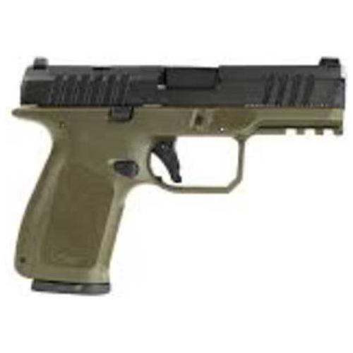 Rost Martin RM1C Pistol 9mm Luger 4" Barrel 15Rd Black & Green Finish - Buy A Gun