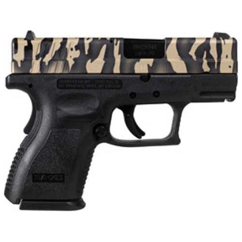 Springfield Armory XD Pistol 9mm Luger 3" Barrel 16Rd Tiger Stripe Slide Black Finish - Buy A Gun