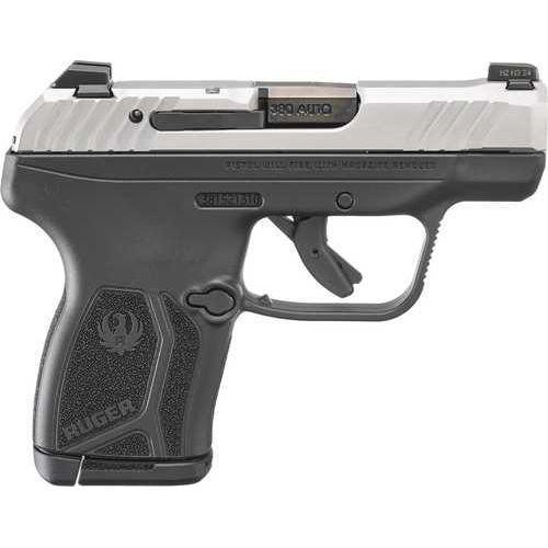 Ruger LCP Max Pistol 380 ACP 2.8" Barrel 10Rd Silver Slide Black Finish - Buy A Gun