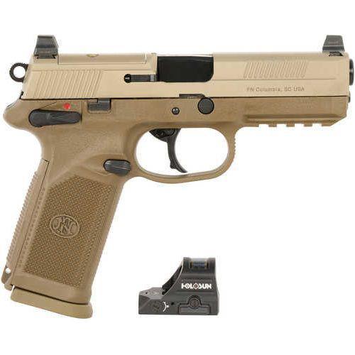 FN FNX Pistol 45 ACP 5.3" Barrel 10Rd Flat Dark Earth Finish - Buy A Gun