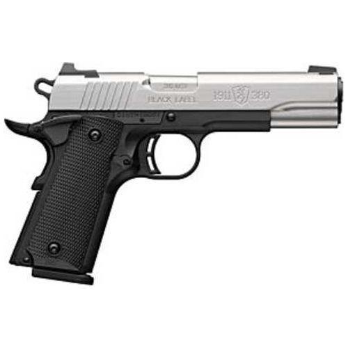 Browning 1911-380 Pistol 380 ACP 4.25" Barrel 8Rd Stainless Steel Slide Black Finish - Buy A Gun