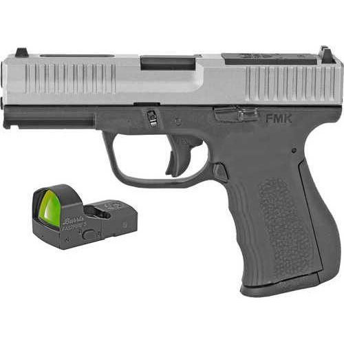 FMK Elite Pro Black w/ Titanium Slide 9mm Pistol Package w/ Optic 9mm Luger 4" Barrel 10 Rounds - Buy A Gun