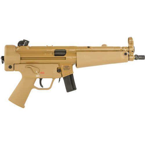 Heckler & Koch SP5 RAL8000 Pistol 9mm Luger 5.83" Barrel 10Rd Flat Dark Earth Finish - Buy A Gun