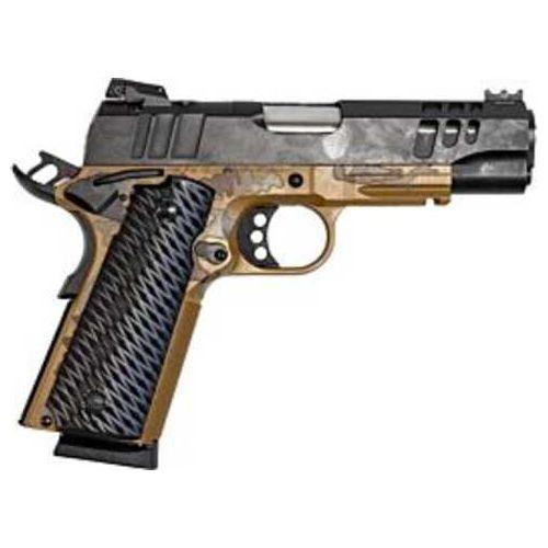 Great Lakes Firearms 1911 Pistol 45 ACP 4.25" Barrel 8Rd Black Slide Sahara Finish - Buy A Gun