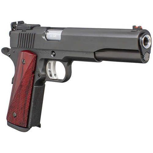 Fusion 1911 45 ACP pistol, 6 in barrel, 8 rd capacity, red cocobolo exotic hardwood finish - Buy A Gun