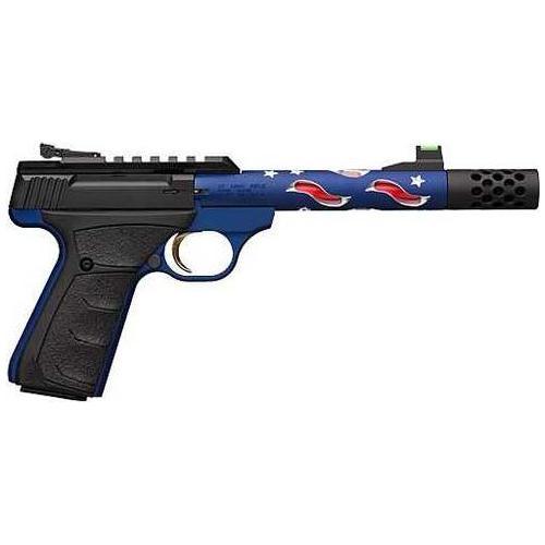 Browning Buck Mark Plus Vision Semi-Auto Pistol .22 LR 5.9" Americana Barrel 1-10Rd Mag Black Polymer Finish - Buy A Gun