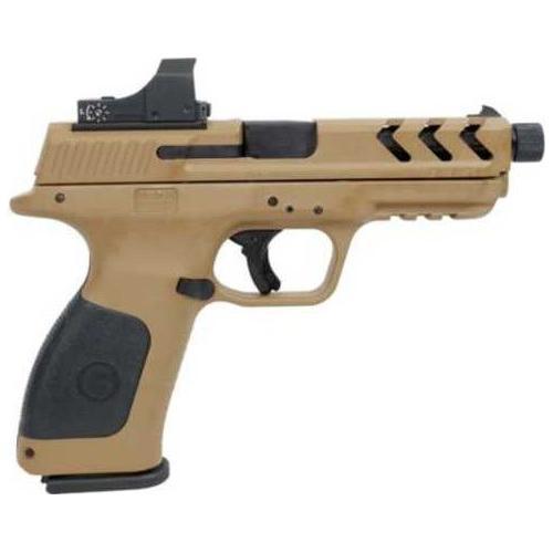 Girsan 9mm Pistol Adj. Sight W/optic 17-rd FDE Threaded Finish - Buy A Gun