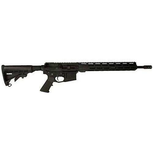 Del-Ton Echo 316L Rifle 5.56 NATO 16" 30+1 Black Hard Coat Anodized Rec 13.5" M-lok Free Float Polymer M4 Stock/Grip