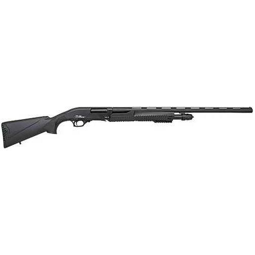 Iver Johnson Shotgun 12ga. 28" Vent Ribbed Barrel Black Synthetic Finish