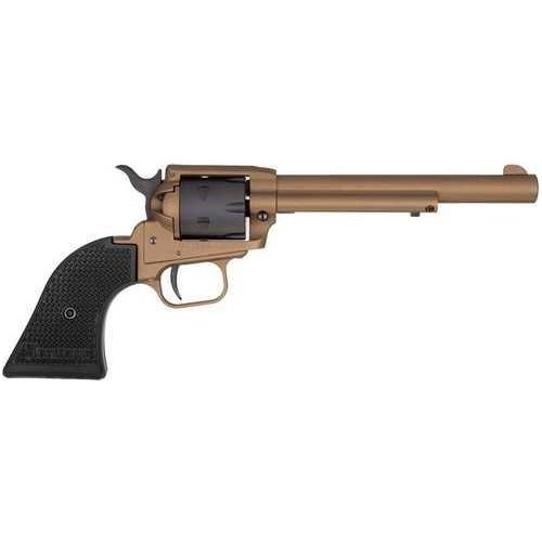 Heritage .22LR revolver, 4.75 in barrel, 6 rd capacity, bronze polymer finish - Buy A Gun