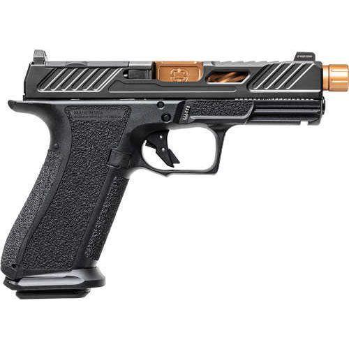 Shadow System XR920 Elite Semi-Auto Pistol 9mm Luger 5.5" Threaded Bronze Barrel (2)-17Rd Mags Optic Cut DLC Slide Black Polymer Finish - Buy A Gun