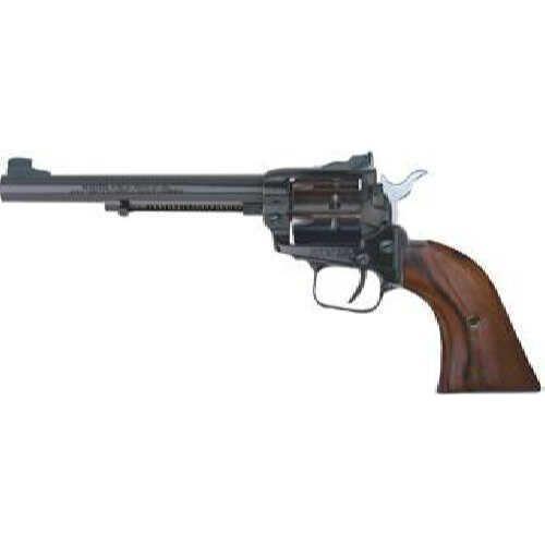 Heritage Rough Rider Revolver Combo 22 Long Rifle/22 Mag 6.5" Barrel 9 Round AS Wood Grip Blue Finish - Buy A Gun