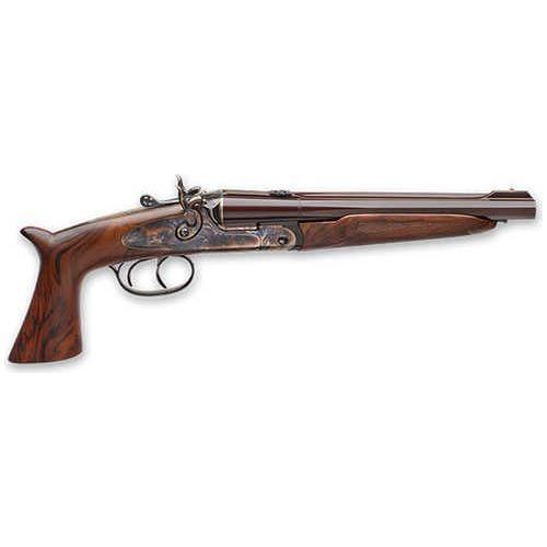 IFG Pedersoli 45 Colt pistol, 10 in barrel, 2 rd capacity, Ramp Front and Rear Leaf sight, walnut wood finish - Buy A Gun