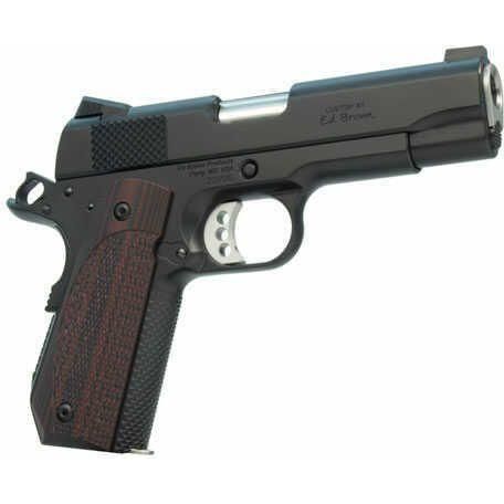 Ed Brown Kobra Carry 45 ACP 4.25" 7 Round Capacity Laminate Wood Grip Stainless Steel Slide - Buy A Gun