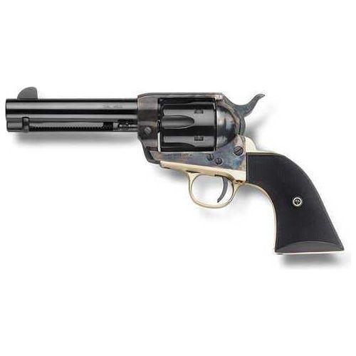 Pietta GWII Gunfighter 45LC Revolver 4.75" Barrel 6Rd Capacity Checkered Rubber Grips Black Finish - Buy A Gun