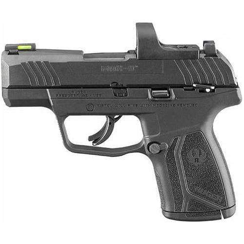 Ruger 9mm Luger 3.2 in barrel 12 rd. fiber optic front sight black polymer finish - Buy A Gun