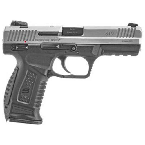 SAR USA ST9 Semi-Auto Striker Fired Pistol 9mm 4.4" Barrel 2-17Rd Mags Polymer Frame Stainless - Buy A Gun