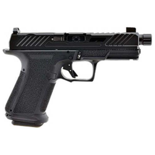 Shadow Systems MR920 Elite Semi-Auto Pistol 9mm 4.5" Barrel 2-15Rd Mags Tritium Front Night Sight, Serrated Rear Black Matte Polymer Finish - Buy A Gun