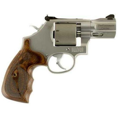 Smith & Wesson 986 Performance Center Single/Double 9mm 2.5" 7 Wood Stainless Steel 10227 - Buy A Gun