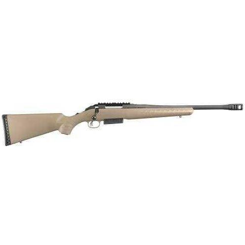 Ruger American Ranch Rifle 450 Bushmaster 16" Threaded Barrel Flat Dark Earth Stock Black Finish