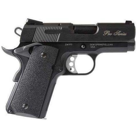 Smith & Wesson 1911 Performance Center Pro Single 9mm Luger 3" 8+1 Black Synthetic Grip Stainless Steel 178053 - Buy A Gun