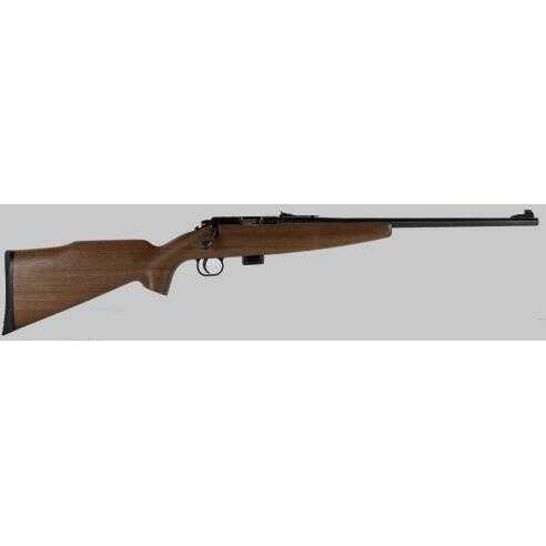 Crickett Model 722 Bolt Action Rifle 22 LR 16.125" Barrel 7 Rounds Walnut Sporter Stock Blued