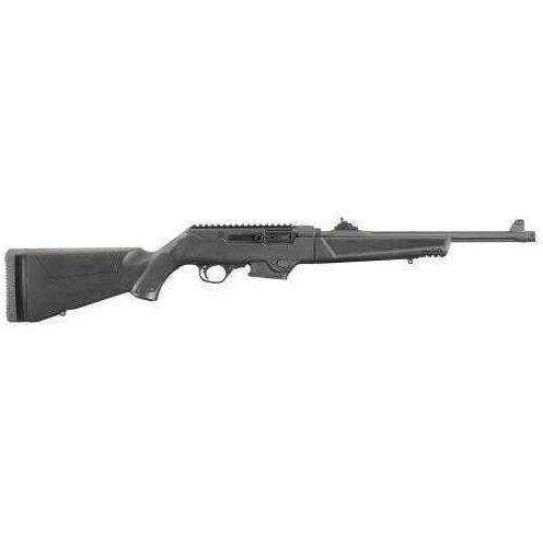 Ruger 19101 PC Carbine Semi-Automatic 9mm Luger 16.12" Fluted 10+1 Synthetic Adjustable/Aluminum Chassis Black Stk