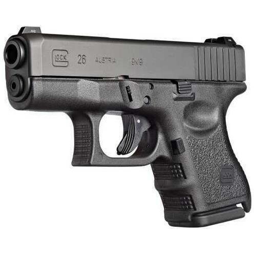 Glock G26 Subcompact Semi Automatic Pistol 9mm Luger 3.42