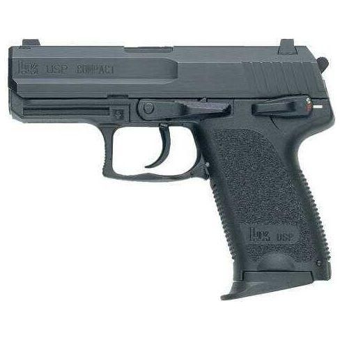 Heckler & Koch USP40 Compact 40 S&W 6.81" Barrel 12 Round V1 Synthetic Grips Black Semi Automatic Pistol M704037A5 - Buy A Gun