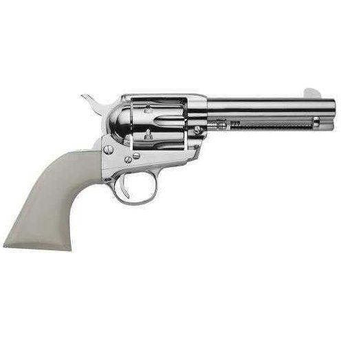 Traditions Frontier 1873 45 Colt 5.5"Barrel Nickel Single Action White PVC Revolver SAT73132 - Buy A Gun