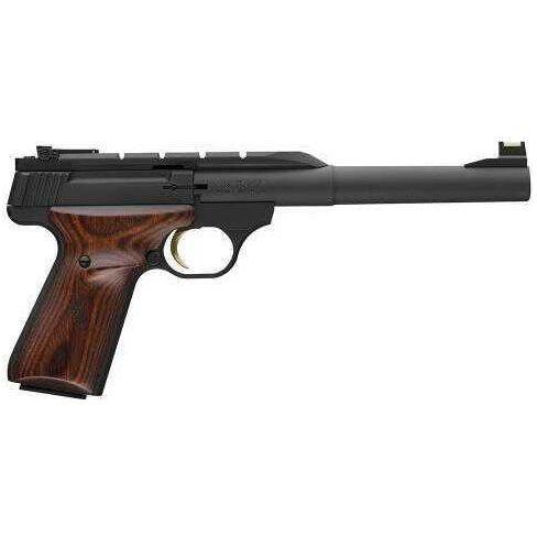 Browning Buck Mark Hunter Semi-Auto Pistol 22 Long Rifle 7.25" Barrel 10 Round Wood Grip Black 051499490 - Buy A Gun