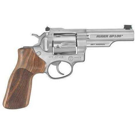 Revolver Ruger GP100 Match Champion 357 Magnum 4.2" Barrel 6 Round Stainless Steel Adjustable Sight 1755 - Buy A Gun