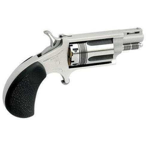 North American Arms The Long Rifle Wasp Revolver 22 Black Rubber Grip Stainless Steel TW - Buy A Gun