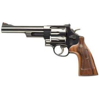 Smith & Wesson 57 Classic 41 Mag 6" 6 Round Blued Wood Grip Revolver 150481 - Buy A Gun