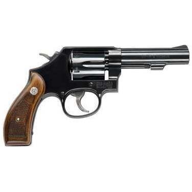 Smith & Wesson 10 38 Special +P 4" Barrel 6 Round Carbon Frame Wood Grip Revolver 150786 - Buy A Gun