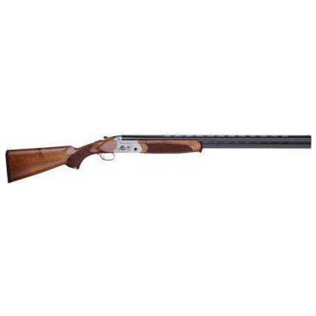 American Tactical Imports ATI Over/Under Shotgun Cavalry SX 20 Gauge with 26-inch barrel, 3-inch chamber, ejectors, and walnut stock. Ideal for hunting and sport shooting.