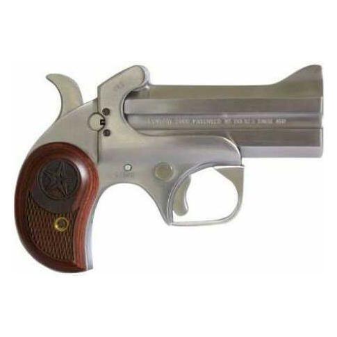 Bond Arms Century 2000 Derringer 357 Magnum/38 Special 3.5" Barrel 2 Rounds Stainless Steel Wood Handgun BAC2K35738 - Buy A Gun