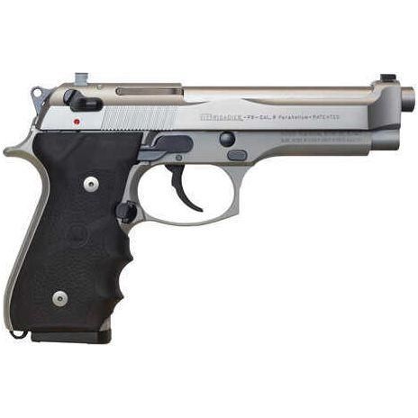 Beretta 92FS Brigadier Inox 9mm Luger 4.9" Barrel 15 Round Stainless Steel Semi Automatic Pistol J92F560M - Buy A Gun