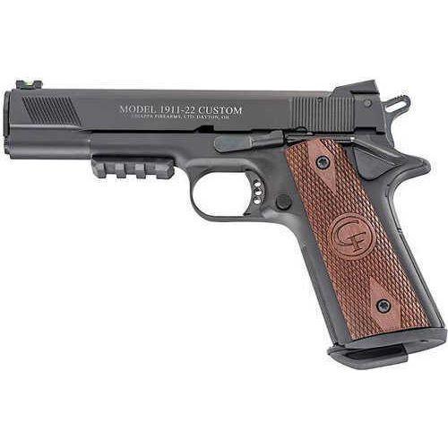 Chiappa 1911-22 Custom With Rail Semi Automatic Pistol 22 Long Rifle 5" Barrel 10 Round 401101 - Buy A Gun