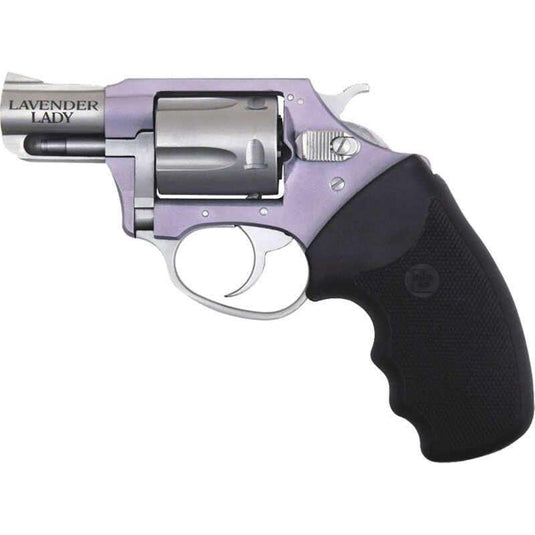 Charter Arms Revolver Lavender Lady 22 MAG 2" Barrel 6 Round Stainless Steel Black Grip 52340 - Buy A Gun