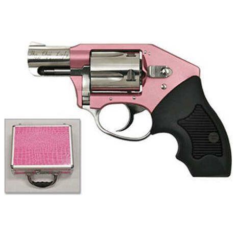 Charter Arms Chic Lady 38 Special 2" Barrel 5 Round Aluminum Pink With Hardcase Revolver 53852 - Buy A Gun