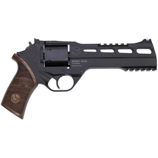 Chiappa Rhino Revolver 357 Magnum 6" Barrel 6 Round Black Steel Single / Double Action Pistol 340221 - Buy A Gun