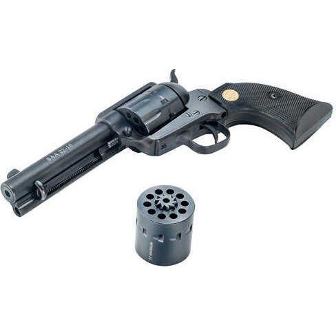 Chiappa Firearms Single Action Army 22-10 Long Rifle WMR 7.5" Barrel 10 Round Alloy Black Plastic Grip Adjustable Rear Sight Revolver CF340-170D - Buy A Gun